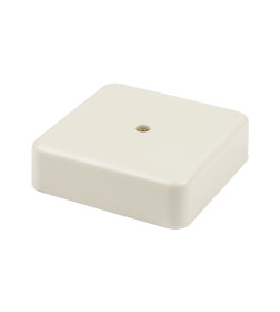 Коробка распаечная КР 75х75х20 ОП, слоновая кость, IP40 TDM SQ1401-1803