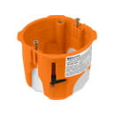 Коробка установочная СП 73х65 мм, 2-х компонентная, саморезы, пластиковые лапки, IP30, оранжевая TDM SQ1403-2001 (SQ1403-2001) 