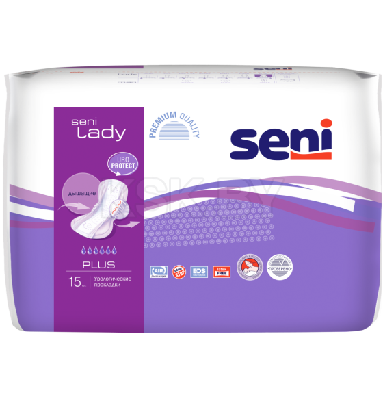 Прокладки урологические Seni Lady Plus 15шт