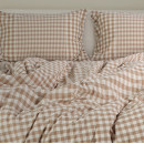 Постельное бельё Этель 1.5 сп Beige cage 155х210 см,160х240 см, 50х70-2шт, 100% жатый хлопок, 140 гр/м2 (9446464) 