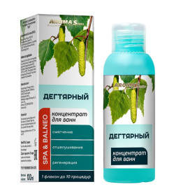 Состав ароматический для ванн Aroma Saules "Дегтярный", концентрат, 100 мл