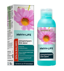Состав ароматический для ванн Aroma Saules "Имун-Life", концентрат, 100 мл