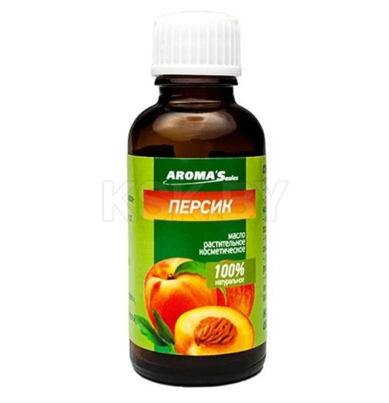 Масло растительное косметическое Aroma Saules Персик, 30 мл
