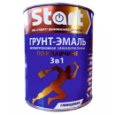 Грунт-эмаль по ржавчине 3 в 1 Start ярко-зеленая, 0,8 кг