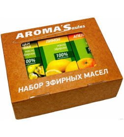 Набор эфирных масел Aroma Saules Цитрусовый, 3*10 мл