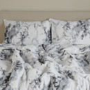 Комплект постельного белья LoveLife евро White marble 200*217см, 215*240см,50*70см-2 шт, микрофибра,100% п/э 10848588 (10848588) 