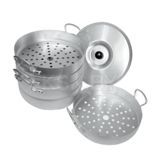 Манты-казан (6,0л) 180635 (3 сетки) (Калитва) (40153) 