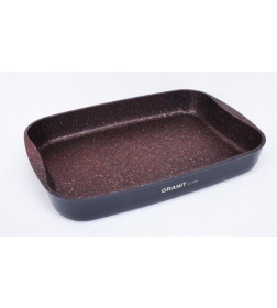 Противень Kukmara пга01а (33,5*22см) "Granit Ultra red"