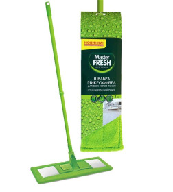Швабра Master FRESH микрофибра для всех типов полов (с телескопической ручкой) 1 шт