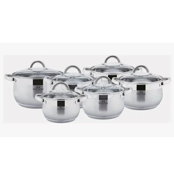 Набор посуды Bella Cucina BC-2087 (12пр.) (00109058) 