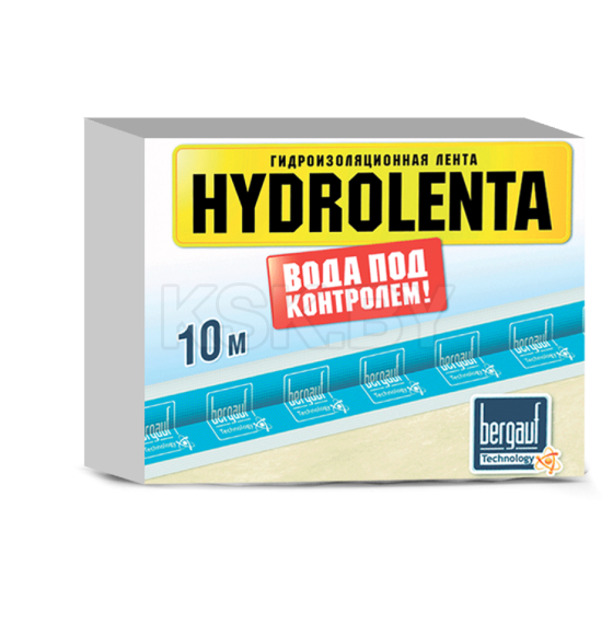 Лента гидроизоляционная Bergauf Hydrolenta, 10м