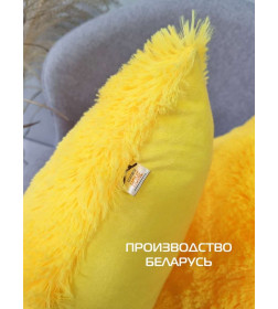 Подушка декоративная 35x35 см (желтый) MATEX PLUSH 50-193