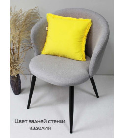 Подушка декоративная 35x35 см (желтый) MATEX PLUSH 50-193