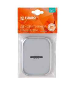 Накладка на сувальдный замок Fuaro ESC.S.XL/K.486SSC сатинированный хром
