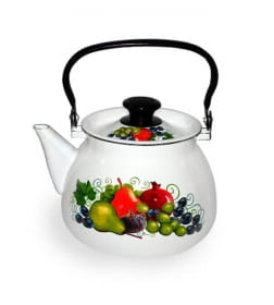 Чайник сферический КМЗ (3,5л) 42104-132/6 Восточные дары бел.