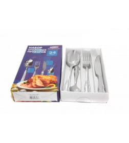 Набор столовый Amet (24пр.) "Славяна" 1С 722