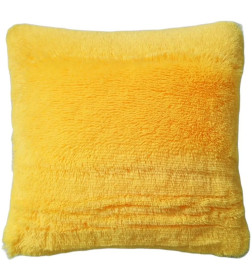 Подушка декоративная 35x35 см (желтый) MATEX PLUSH 50-193