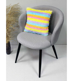 Подушка декоративная 35x35 см (розовый, голубой, желтый) MATEX PLUSH 65-630