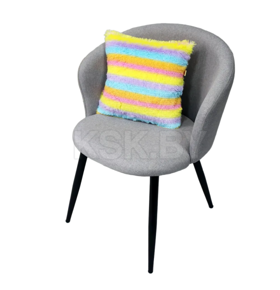 Подушка декоративная 35x35 см (розовый, голубой, желтый) MATEX PLUSH 65-630 (65-630) 