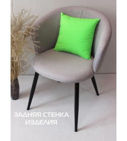 Подушка декоративная "Chubby" 35x35 см (салатовый, черный) MATEX MEOW 62-110