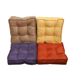 Подушка для сиденья 52x52 см (кофейный) MATEX BIG POUF 20-394