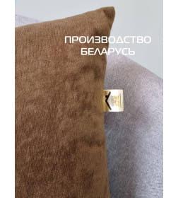 Подушка декоративная MATEX VELOURS. Размер: 35x35 Цвет: Коричневый