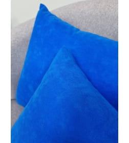 Подушка декоративная 35x35 см синий (комплект 2 шт.) MATEX VELOURS 49-838