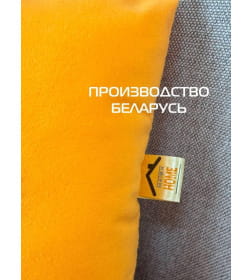 Подушка декоративная 35x35 см абрикосовый (комплект 2 шт.) MATEX VELOURS 49-982
