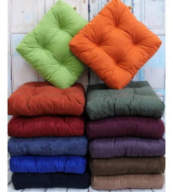 Подушка для сиденья 40x40 см (коричневый) MATEX VELOURS 37-156