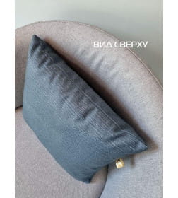 Подушка декоративная 35x35 см темно-бирюзовый (комплект 2 шт.) MATEX CORFU 62-295