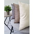 Подушка декоративная 35x35 см молочный (комплект 2 шт.) MATEX ARIA PREMIUM VELOURS 65-494 (65-494) 