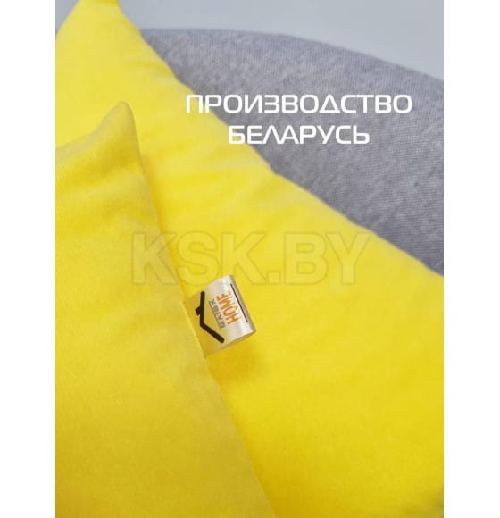 Подушка декоративная 35x35 см желтый (комплект 2 шт.) MATEX VELOURS 57-161 (57-161) 