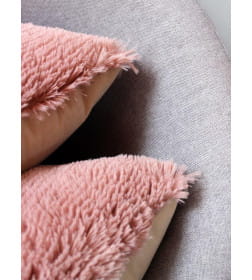 Подушка декоративная 35x35 см темно-розовый (комплект 2 шт.) MATEX PLUSH LINE 56-034