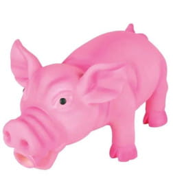 Игрушка "TRIXIE" для собак, "Поросенок", с пищалкой, 17 см, латекс/полиэфирный флис