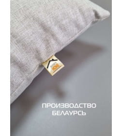 Подушка декоративная "Собака с бабочкой" 40x40 см (серо-бежевый) MATEX MELANGE 66-965