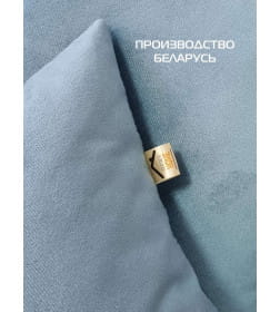Подушка декоративная 35x35 см светло-синий (комплект 2 шт.) MATEX ARIA PREMIUM VELOURS 65-609