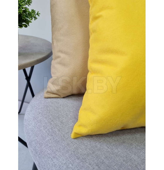 Подушка декоративная 35x35 см (бежевый) MATEX ARIA PREMIUM VELOURS 65-364 (65-364) 