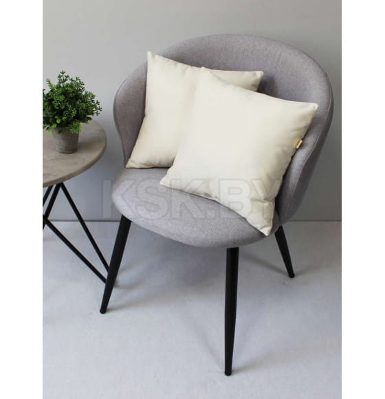 Подушка декоративная 35x35 см молочный (комплект 2 шт.) MATEX ARIA PREMIUM VELOURS 65-494 (65-494) 