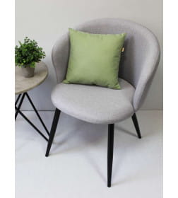 Подушка декоративная 35x35 см (серовато-зелёный) MATEX ARIA PREMIUM VELOURS 65-395