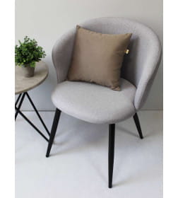 Подушка декоративная 35x35 см (светло-коричневый) MATEX ARIA PREMIUM VELOURS 65-371