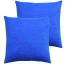 Подушка декоративная 35x35 см синий (комплект 2 шт.) MATEX VELOURS 49-838 (49-838) 