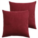 Подушка декоративная 35x35 см бордовый (комплект 2 шт.) MATEX VELOURS 49-814 (49-814) 