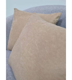 Подушка декоративная 35x35 см кофейный (комплект 2 шт.) MATEX VELOURS 49-784