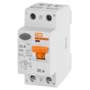Устройство защитного отключения УЗО ВД1-63 2Р 25А 10мА тип А TDM SQ0203-0075 (SQ0203-0075) 