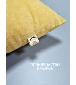 Подушка декоративная 48x48 см (горчичный) MATEX VELOURS 45-960