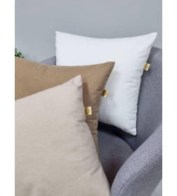 Подушка декоративная 35x35 см (кофейный) MATEX VELOURS 30-614