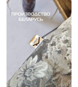 Подушка для сиденья "Розы негатив" 42x42 см (серый, зеленый) MATEX HOMELY 15-635