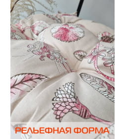 Подушка для сиденья 42x42 см (молочный, терракотовый) MATEX HOMELY 06-831