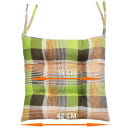 Подушка для сиденья 42x42 см (персиковый, бордовый) MATEX HOMELY 08-194 (08-194) 
