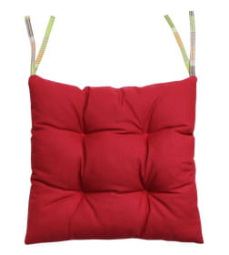 Подушка для сиденья 42x42 см (персиковый, бордовый) MATEX HOMELY 08-194